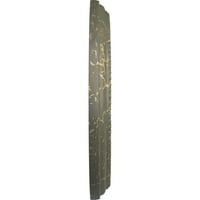 Екена Милуърк 5 8 од 1 8 п Федерален вързан малък таван медальон, ръчно рисуван Хамамелис пращене
