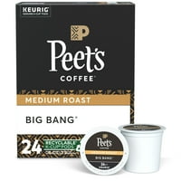Шушулки за кафе на Пит, Биг взрив средно изпечено шушулки за еднократна употреба, съвместими с пивовари