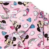 Мини Маус малко момиче пижама Плюшена роба, размери 2Т-4Т