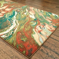 Авалон Хоум Даника органичен Абстрактен килим или бегач, множество размери