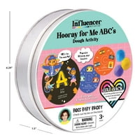 Бос бейби Броуди-инициатива на Инфлуенсъра Ура за мен Абс-азбучна играчка за тесто-за деца във възрастовата