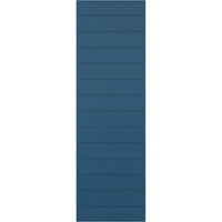 Екена Милуърк 15 в 56 з вярно Фит ПВЦ хоризонтална ламела модерен стил фиксирани монтажни щори, престой синьо