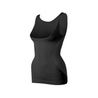 Акапела жените талията Чинчер корема контрол форма облекло компресия жилетка невидим тялото оформител, Черно, САЩ