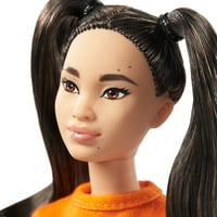 Барби Мода Кукла С Дълги Пигтейли & Блестящи Пола