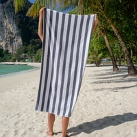 Плажни кърпи Аркрайт Кали Кабана - памучна кърпа за басейн. - Сив