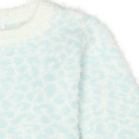 Чудо Нация Момичета Графичен Пуловер За Мигли, Размери 4-И Плюс