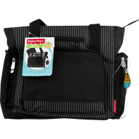 Чанта за пелени с джобна система, Черна