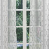 Касандра Геометрична Прозоречна Завеса