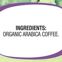 Голяма стойност органичен един произход Колумбия, средно тъмно печено, смляно кафе, Оз