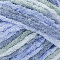 Бернат бебе одеяло прежда, прекрасно синьо, 10.5 унции , супер обемисти, Полиестер, пакет