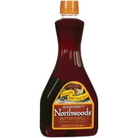 Нортуудс масло Родънбъри кленов сироп Оз пластмасова бутилка