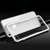 Айфон 7 8 се Протектор за Екран от закалено стъкло в прозрачно бяло за употреба с Епъл Айфон 7 8 СЕ 2-пак