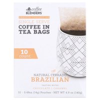 Кафе Блендери Бариста колекция Бразилски единичен сервирайте средно печено кафе в чанта за чай чанти за варя